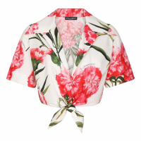 Dolce & Gabbana Chemise à manches courtes 'Floral' pour Femmes
