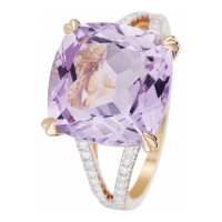 Diamond & Co Women's 'Pink Fiction' Ring