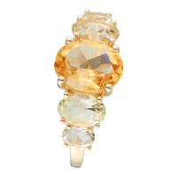 Diamond & Co Women's 'Yellow Hill' Ring