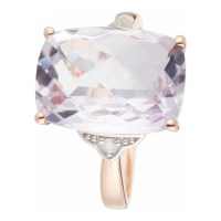 Diamond & Co Women's 'Pink Hill  Rose' Ring