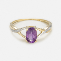 Atelier du diamant 'Purple Magic' Ring für Damen