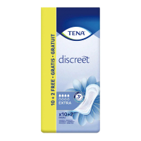 Tena Lady 'Discreet' Incontinence Pads - Extra 12 Pieces