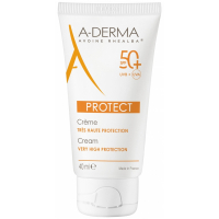 A-Derma Crème solaire pour le visage 'Protect Very High Protection SPF50+' - 40 ml