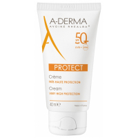 A-Derma Crème solaire pour le visage 'Protect SPF50+ Fragrance Free' - 40 ml