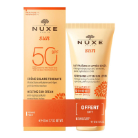 Nuxe 'Creme Fondante Visage Haute protection SPF50  + Lait Fraîcheur A' Suncare Set - 2 Pieces
