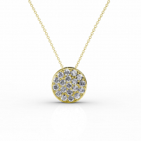 MYC Paris Women's 'Round' Pendant with chain