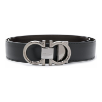 Salvatore Ferragamo Ceinture 'Gancini Reversible' pour Hommes