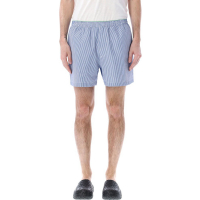 Bottega Veneta Short de bain 'Pinstriped' pour Hommes