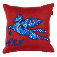 Etro Home 'Embroidered Pegasus' Decorative Cushion - 45 x 45 cm