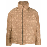 Versace Men's 'Allover Logo' Puffer Jacket