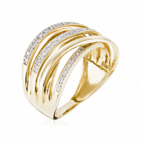 Diamanta Women's 'Méli-Mélo Scintillant' Ring