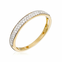 Diamanta Women's 'Alliance Granité' Ring
