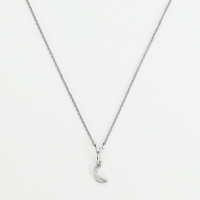 Diamanta Women's 'Diamond Moon' Necklace
