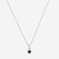 Diamanta Women's 'Précieux Saphir' Necklace