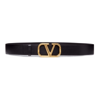Valentino Garavani Men's 'VLogo Signature Buckle' Belt