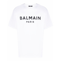 Balmain T-shirt 'Logo' pour Hommes