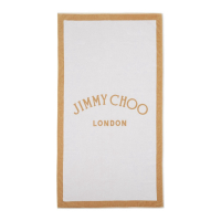 Jimmy Choo Serviette de plage 'Logo' pour Femmes