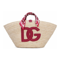 Dolce & Gabbana Women's 'Medium Kendra Logo-Patch' Tote Bag