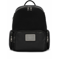 Dolce & Gabbana Men's 'Logo Plaque' Backpack