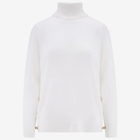 MICHAEL Michael Kors Women's 'Decorative Button' Turtleneck Sweater