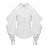Alexander McQueen 'Slashed Drape' Hemd für Damen