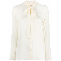 MICHAEL Michael Kors Women's 'Pussy Collar' Shirt