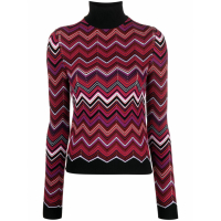 Missoni Pull à col roulé 'Zigzag Crochet' pour Femmes