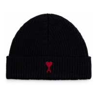 Ami Paris Men's 'Ami De Coeur' Beanie