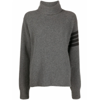 Thom Browne 'Tonal 4 Bar' Rollkragenpullover für Damen