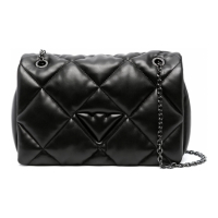 Emporio Armani Sac à bandoulière 'Logo Charm Quilted' pour Femmes