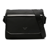 Emporio Armani Men's 'Logo Plaque' Shoulder Bag