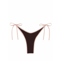 Palm Angels Women's 'Contrast-Trimmed' Bikini Bottom