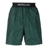 Moncler Short de bain 'Logo Patch' pour Hommes