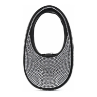 Coperni Women's 'Mini Swipe Crystal-Embellished' Hobo Bag