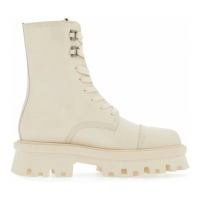 Ferragamo Women's 'Lace-Up' Combat Boots