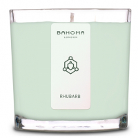 Bahoma London 'Aromatic XL' Kerze 2 Dochte - Rhubarb 380 g