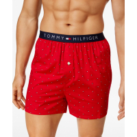 Tommy Hilfiger 'Flag Logo Printed Cotton Boxers' pour Hommes