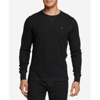 Tommy Hilfiger 'Waffle-Knit Long-Sleeve Crewneck Thermal Top' pour Hommes