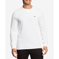 Tommy Hilfiger 'Waffle-Knit Long-Sleeve Crewneck Thermal Top' pour Hommes