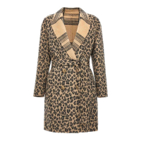 Twin Set Manteau 'Animalier' pour Femmes