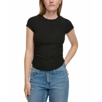 Calvin Klein Jeans 'Side-Ruched' Crop Top für Damen