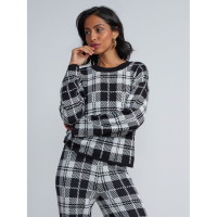 New York & Company Pull-over 'Boxy Plaid' pour Femmes