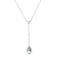 Di Joya Women's 'Goutte d'Azur' Necklace