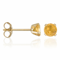 Di Joya Boucles d'oreilles 'Citrine' pour Femmes