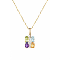 Di Joya Women's 'Cayuga' Pendant with chain