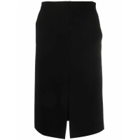 Karl Lagerfeld Women's 'Logo-Embroidered' Midi Skirt