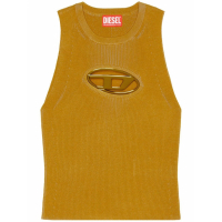 Diesel Women's 'Cut Out Logo Plaque' Sleeveless Top