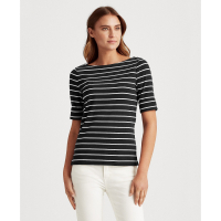 LAUREN Ralph Lauren Women's 'Striped' Short sleeve Top