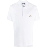 Moschino Men's 'Teddy Bear Appliqué' Polo Shirt