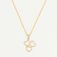 Or Éclat Women's 'Triple Coeur' Pendant